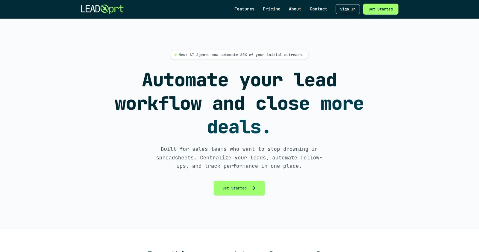 LeadXprt.com project preview